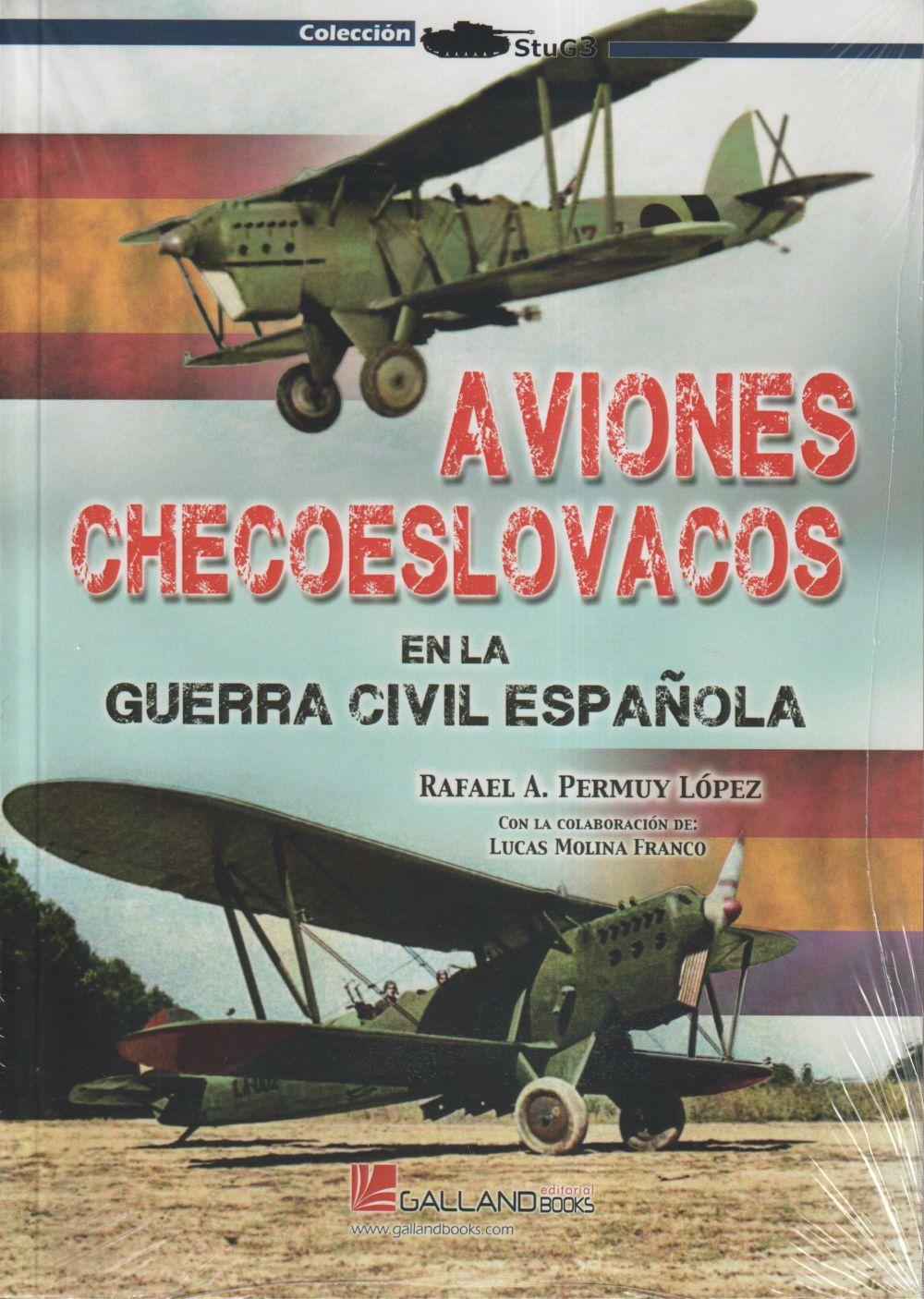 Vorderes Coverbild Aviones checoeslovacos en la Guerra Civil española