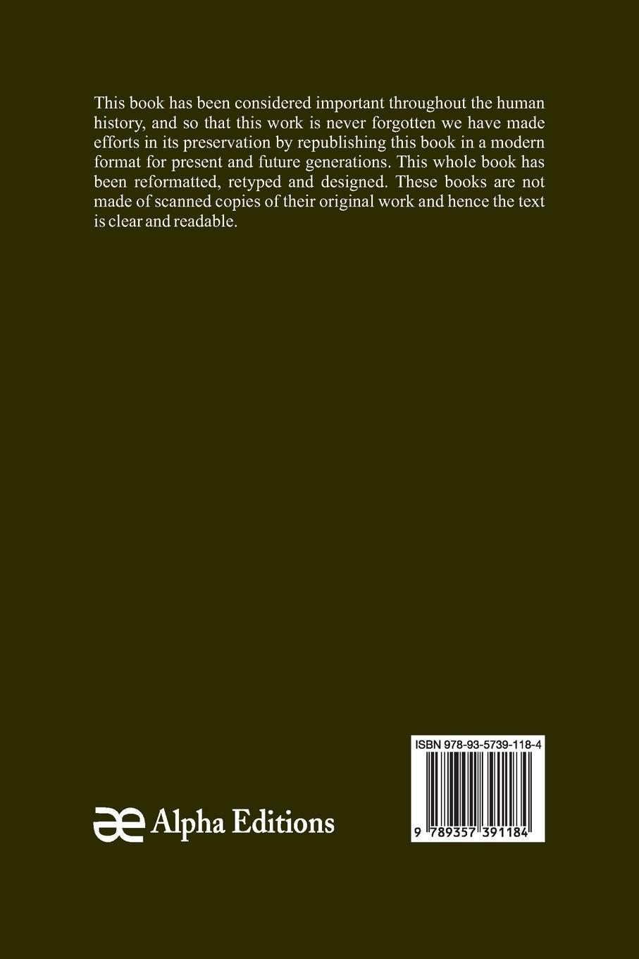 Rückseitencover A Minor Poet, and Other Verse