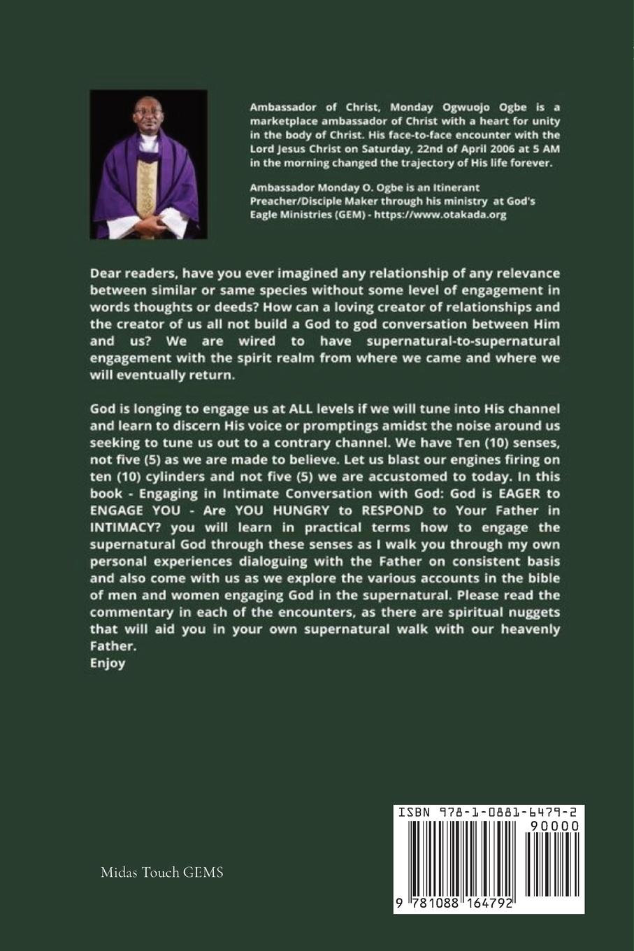 Rückseitencover Engaging in Intimate Conversation with God