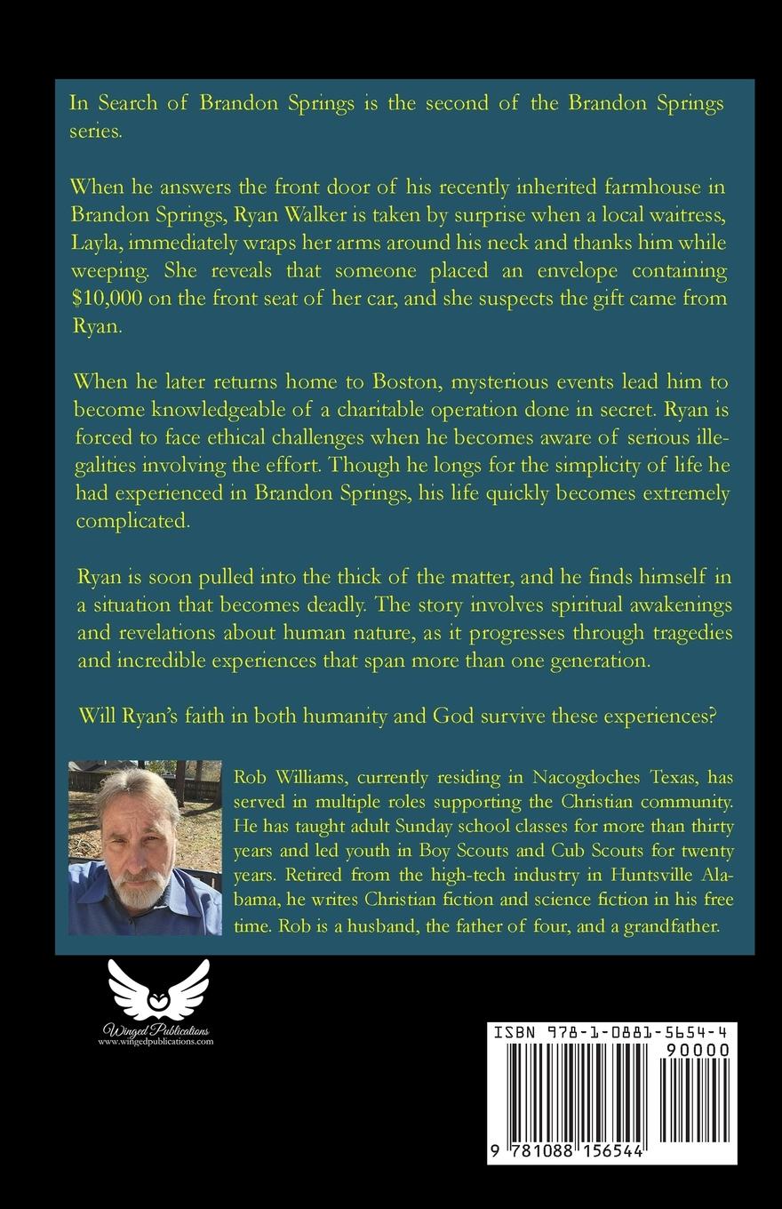 Rückseitencover In Search of Brandon Springs