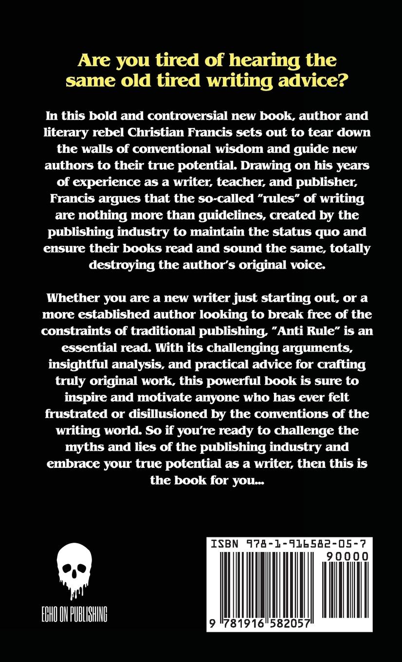 Rückseitencover Anti Rule