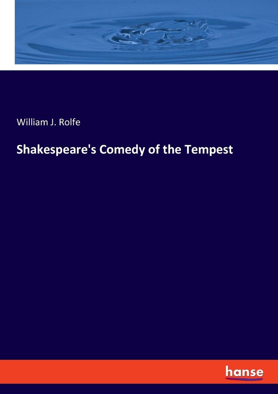 Vorderes Coverbild Shakespeare's Comedy of the Tempest