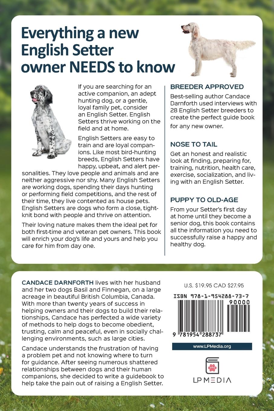 Rückseitencover The Complete Guide to the English Setter