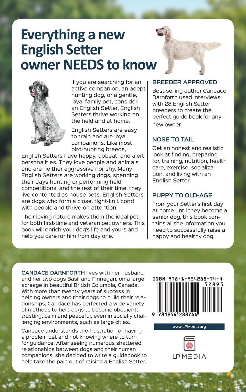 Rückseitencover The Complete Guide to the English Setter