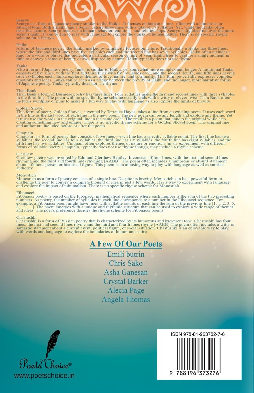 Rückseitencover Poems For Now and Forever