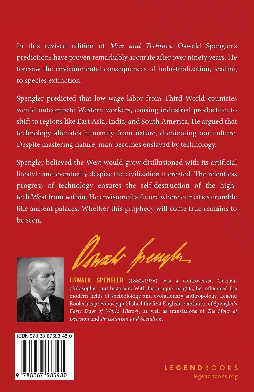 Rückseitencover Man and Technics