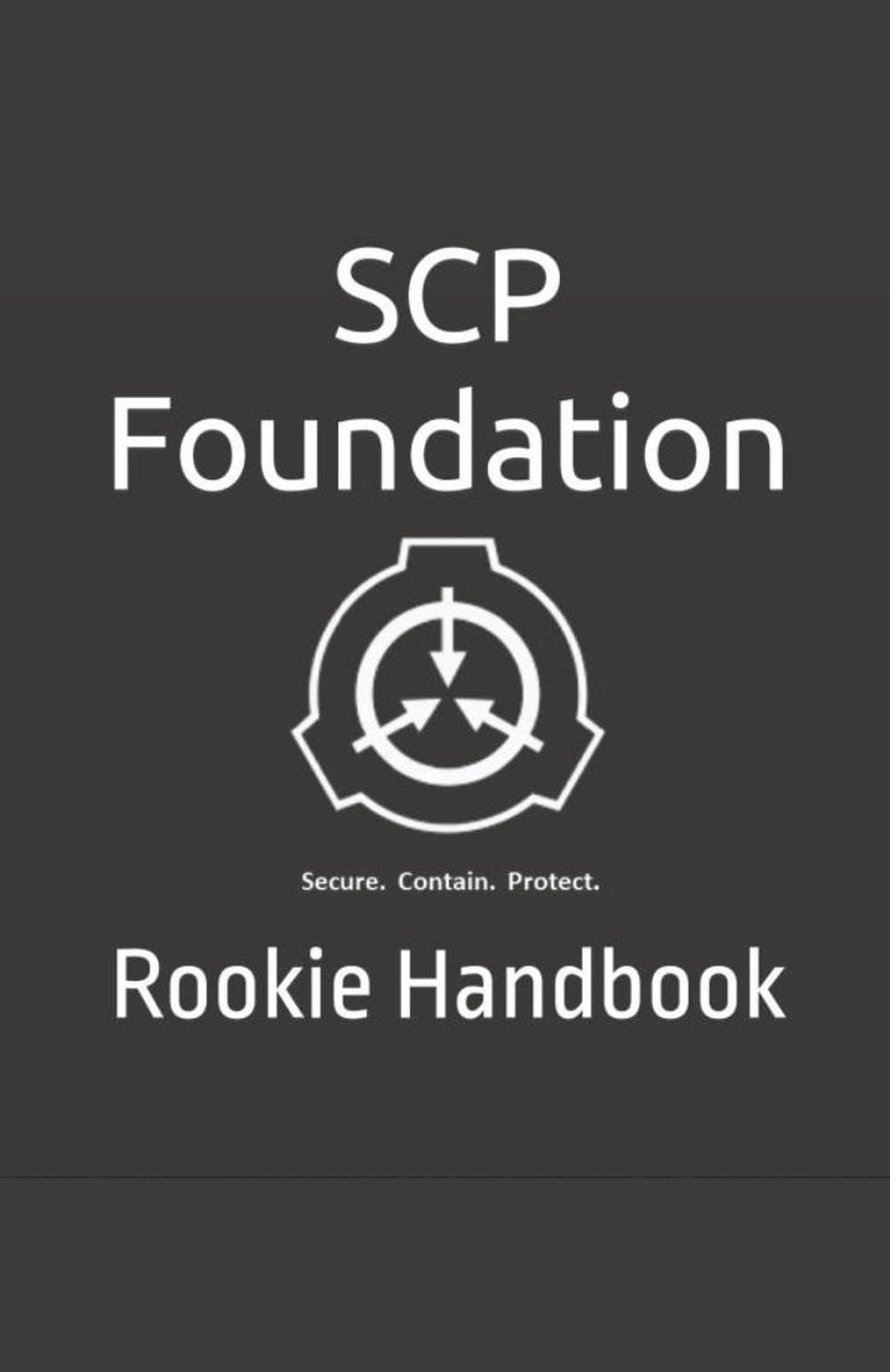 Vorderes Coverbild SCP Foundation Rookie Handbook