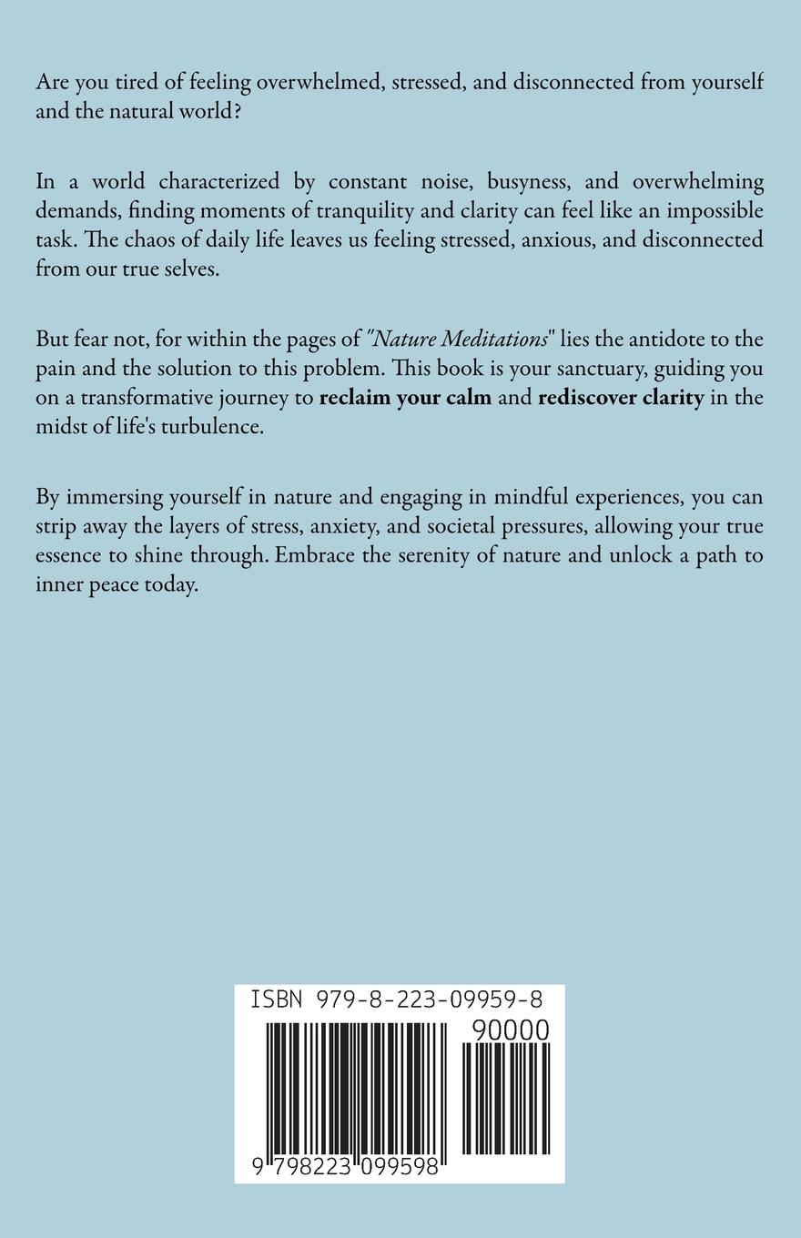 Rückseitencover Nature Meditations