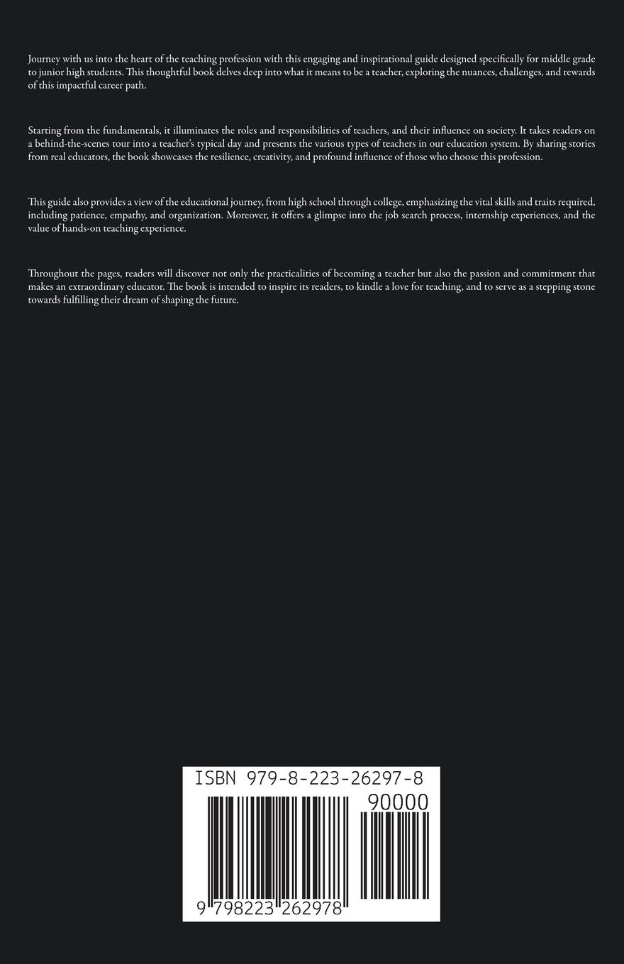 Rückseitencover Inspire to Teach