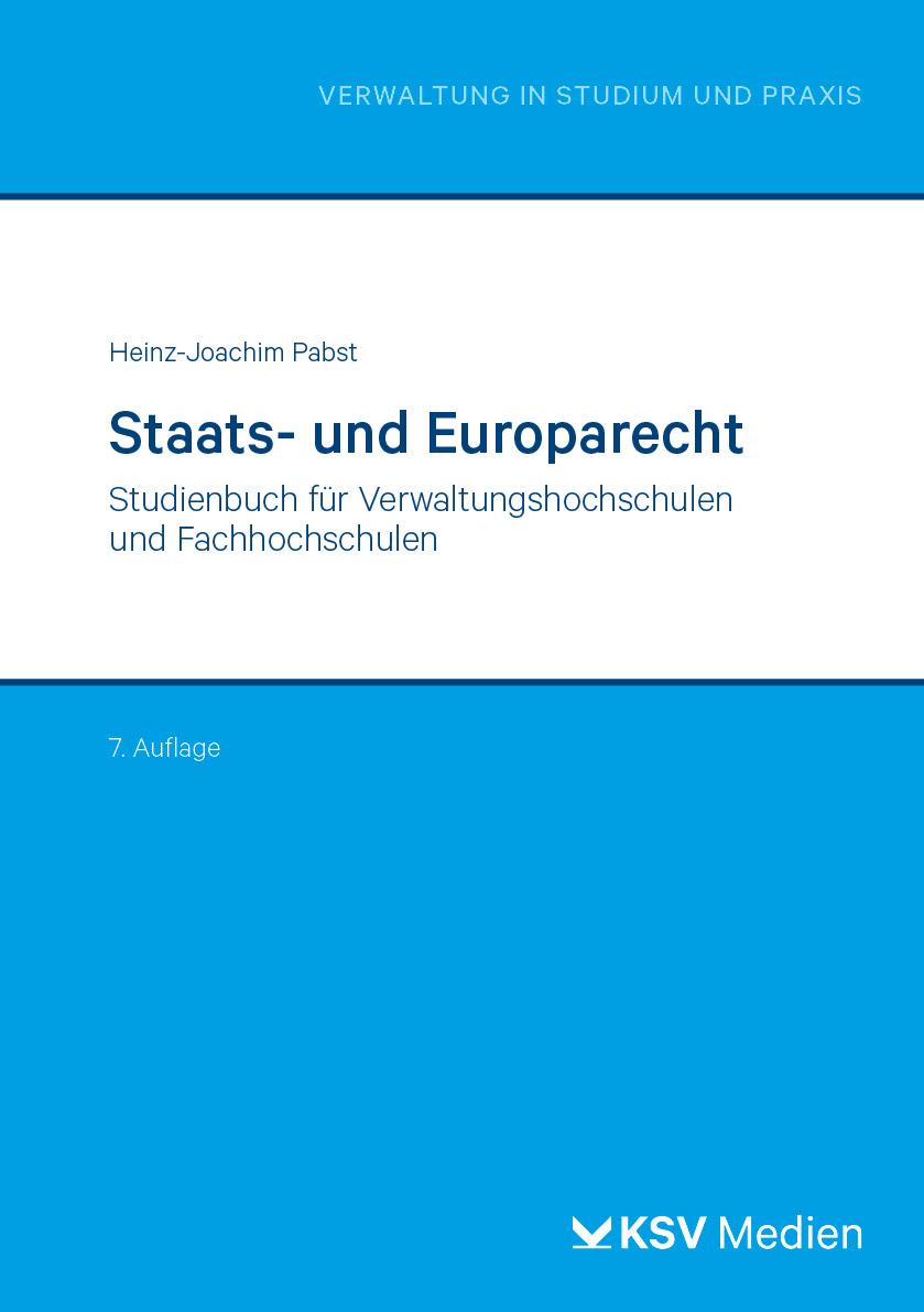 Vorderes Coverbild Staats- und Europarecht