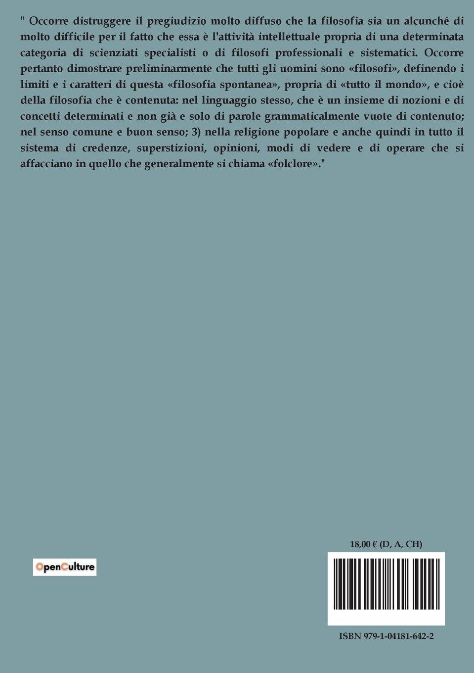 Rückseitencover Il materialismo storico e la filosofia di Benedetto Croce