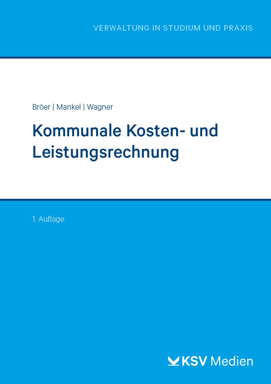 Vorderes Coverbild Kommunale Kosten- und Leistungsrechnung