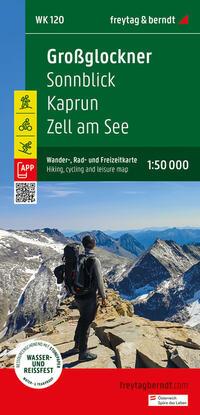 Vorderes Coverbild Großglockner, Wander-, Rad- und Freizeitkarte 1:50.000, freytag & berndt, WK 120