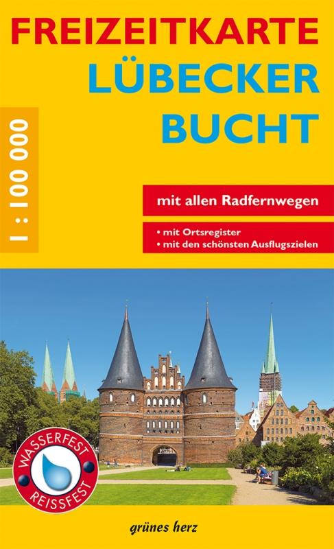 Vorderes Coverbild Freizeitkarte Lübecker Bucht
