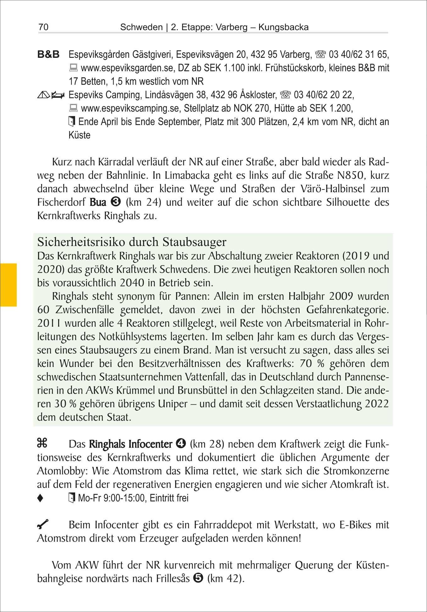 Beispielinhalt (Bild) Schweden/Norwegen: Nordseeküstenradweg