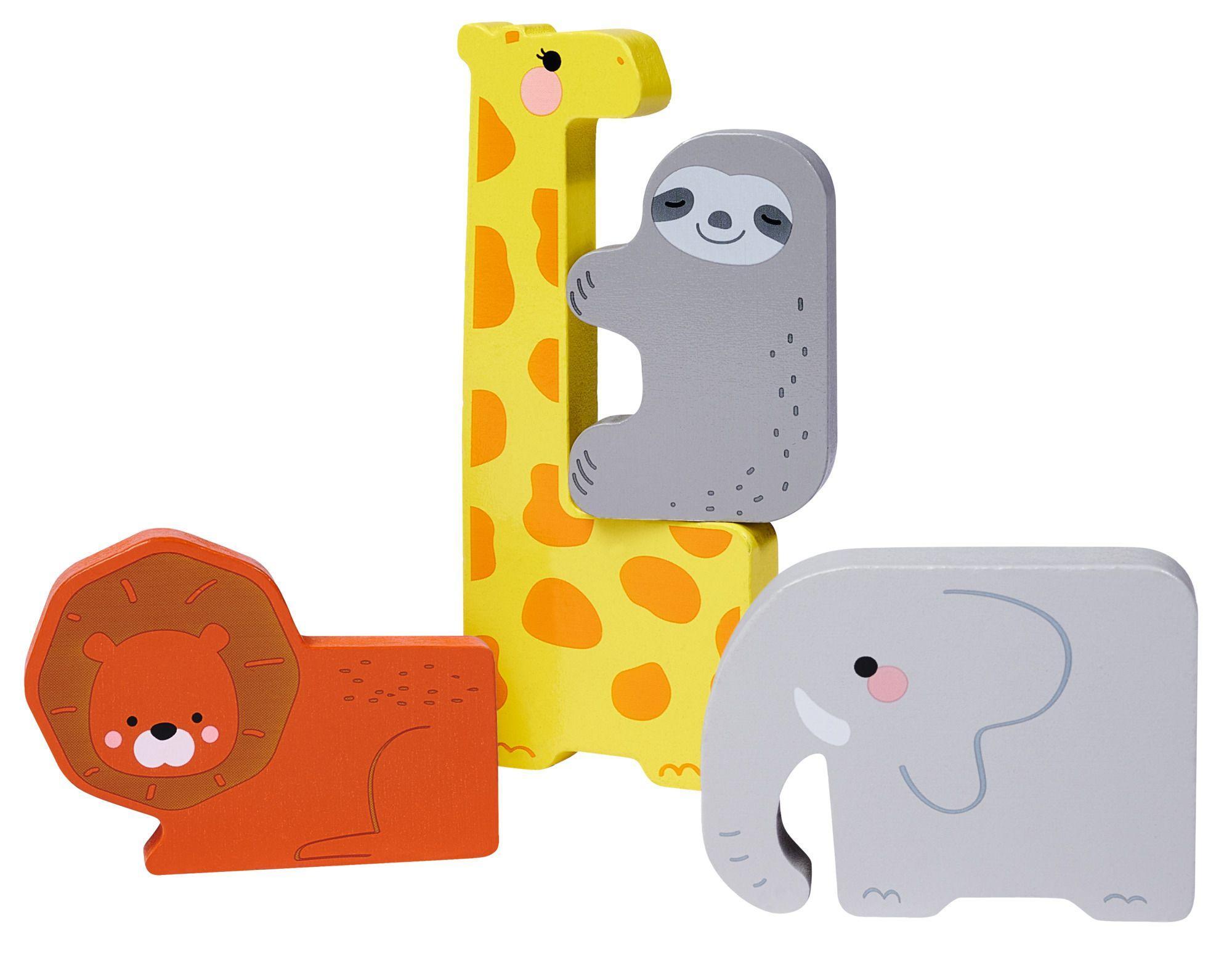 Beispielinhalt (Bild) EH Tierset in Holzbox