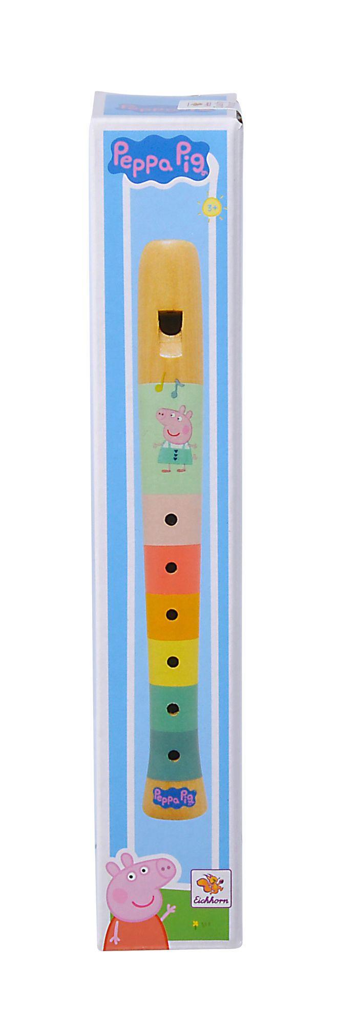 Beispielinhalt (Bild) Peppa Pig Holzflöte 20cm