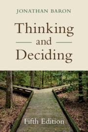 Vorderes Coverbild Thinking and Deciding
