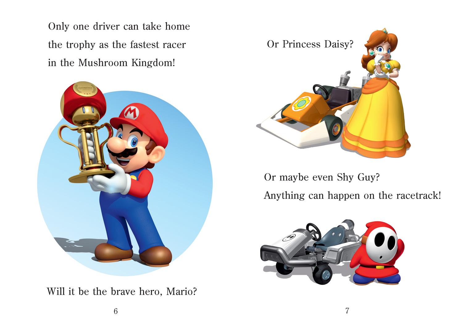 Beispielinhalt (Bild) Official Mario Kart: Young Reader - Off to the Races!