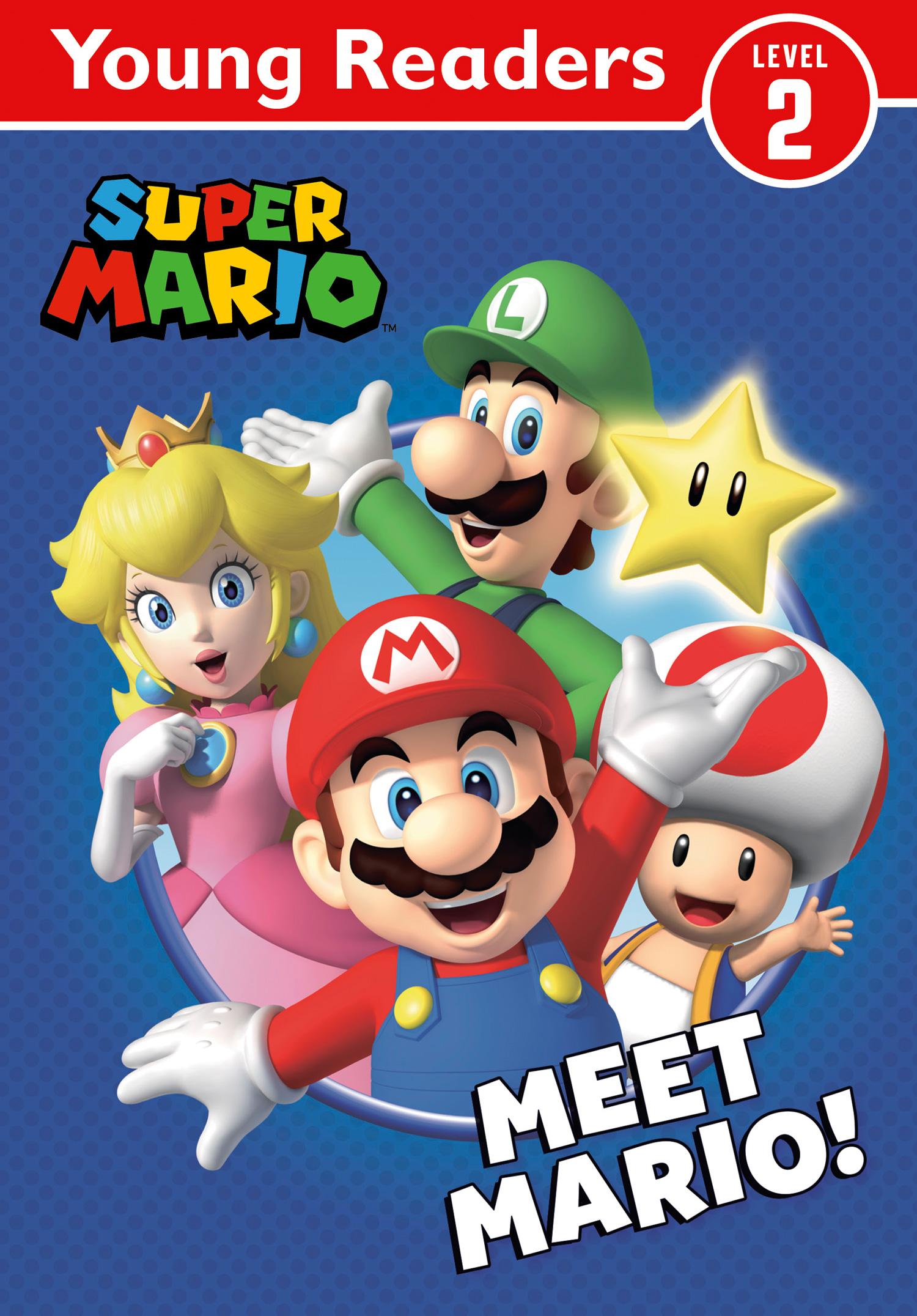 Vorderes Coverbild Official Super Mario: Young Reader - Meet Mario!