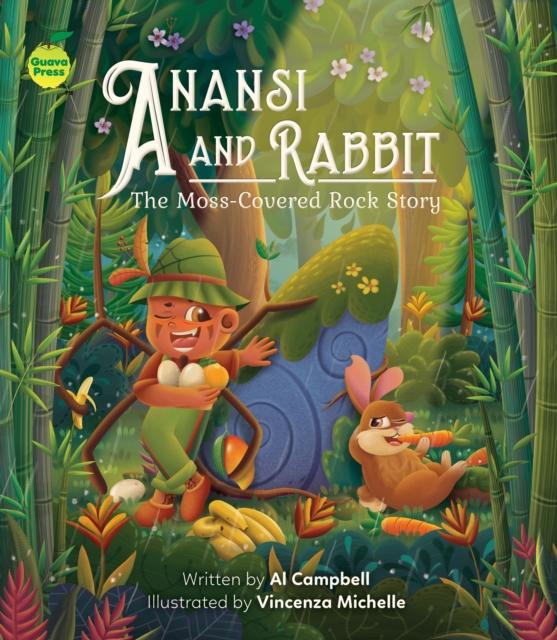Vorderes Coverbild Anansi and Rabbit: The Moss-Covered Rock Story