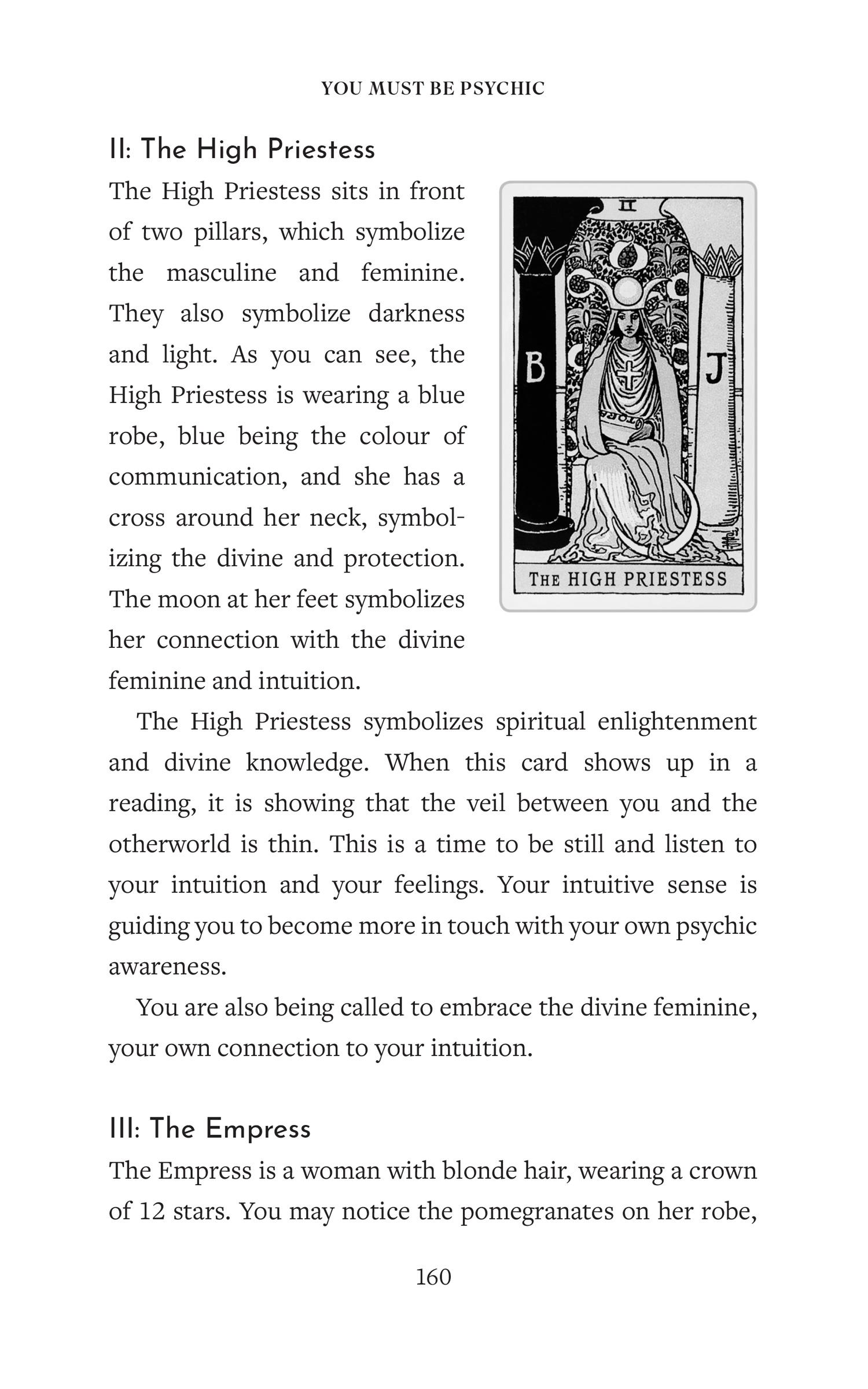 Beispielinhalt (Bild) You Must Be Psychic