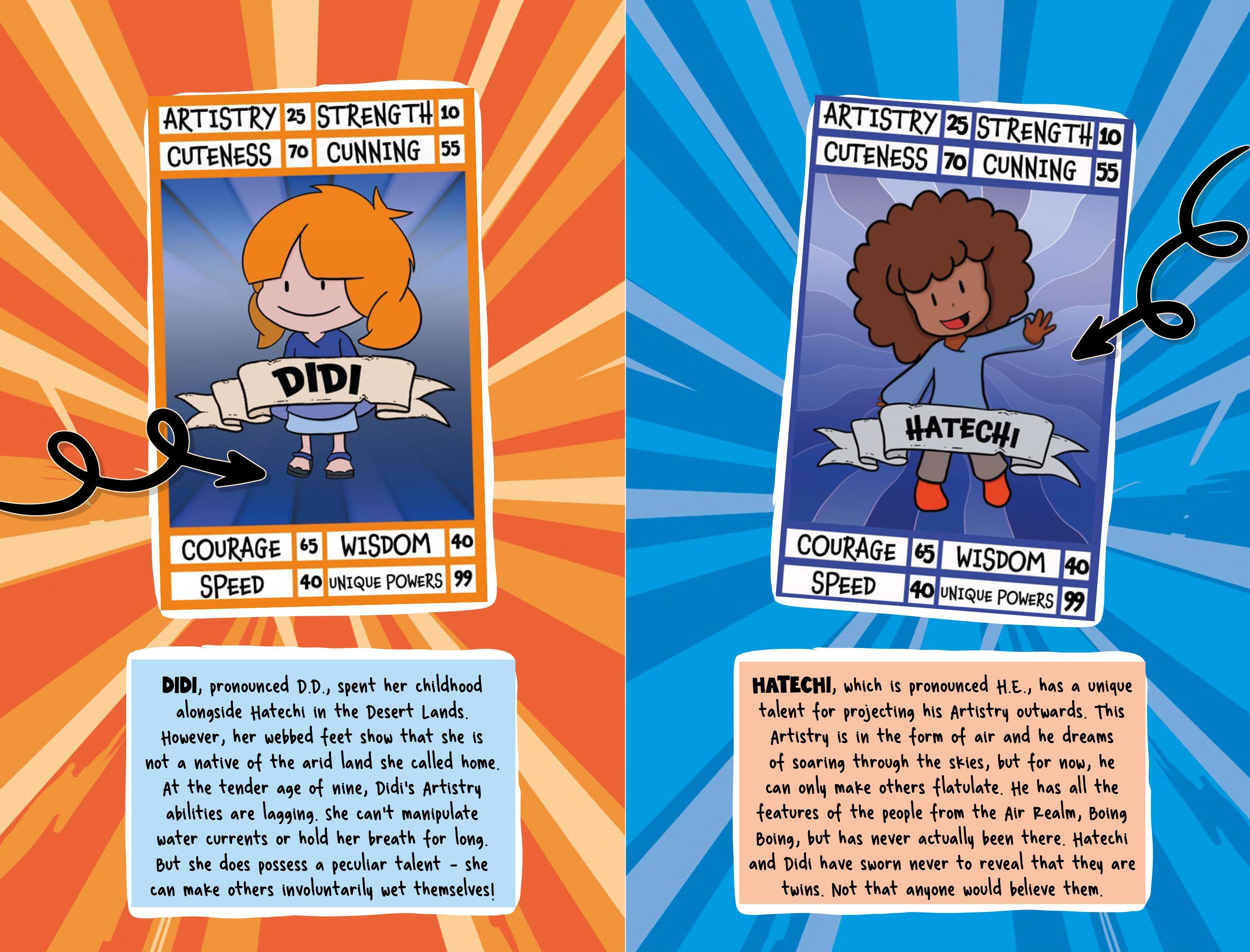 Beispielinhalt (Bild) Sherbert and the Partly Digested Amulet of Power