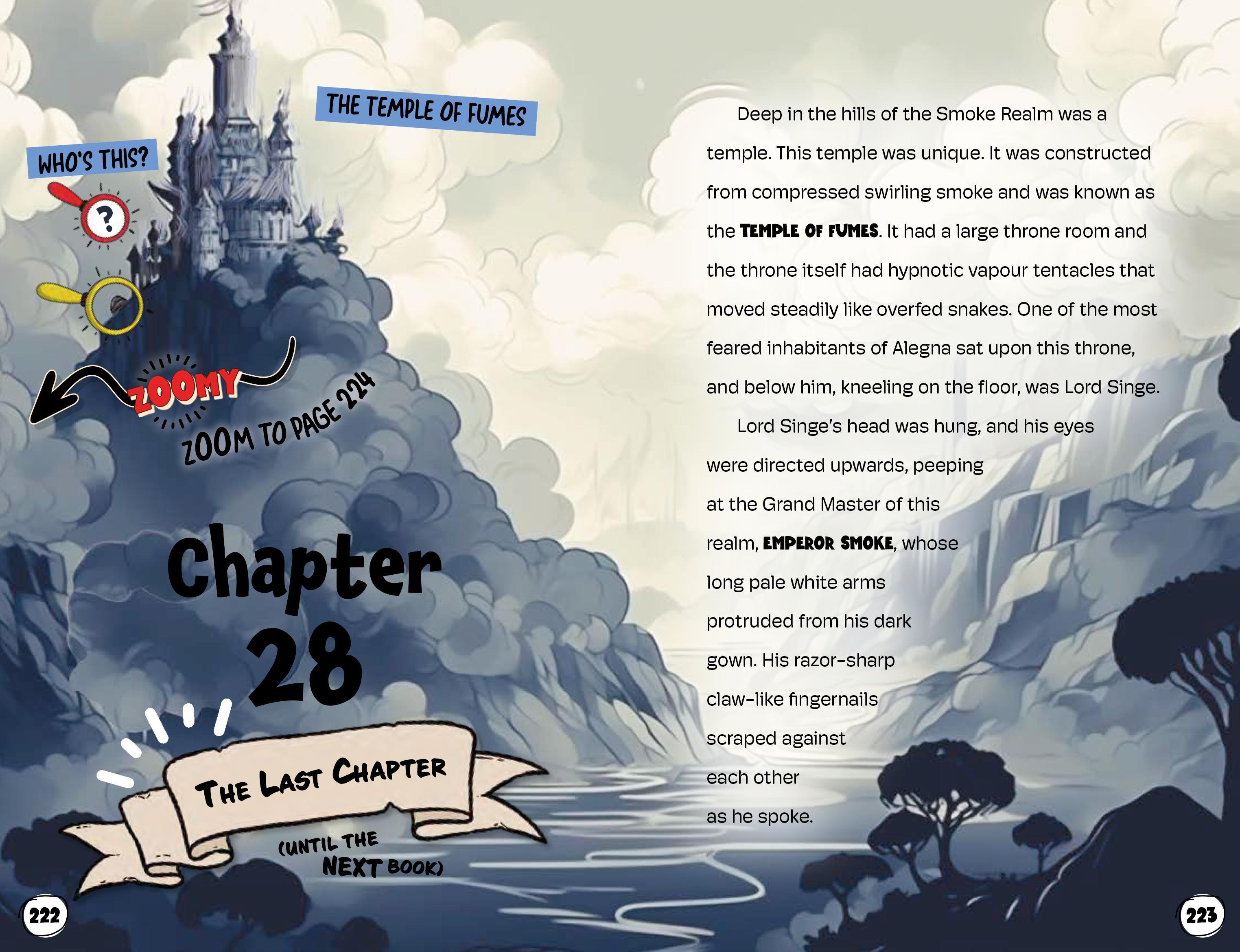 Beispielinhalt (Bild) Sherbert and the Partly Digested Amulet of Power