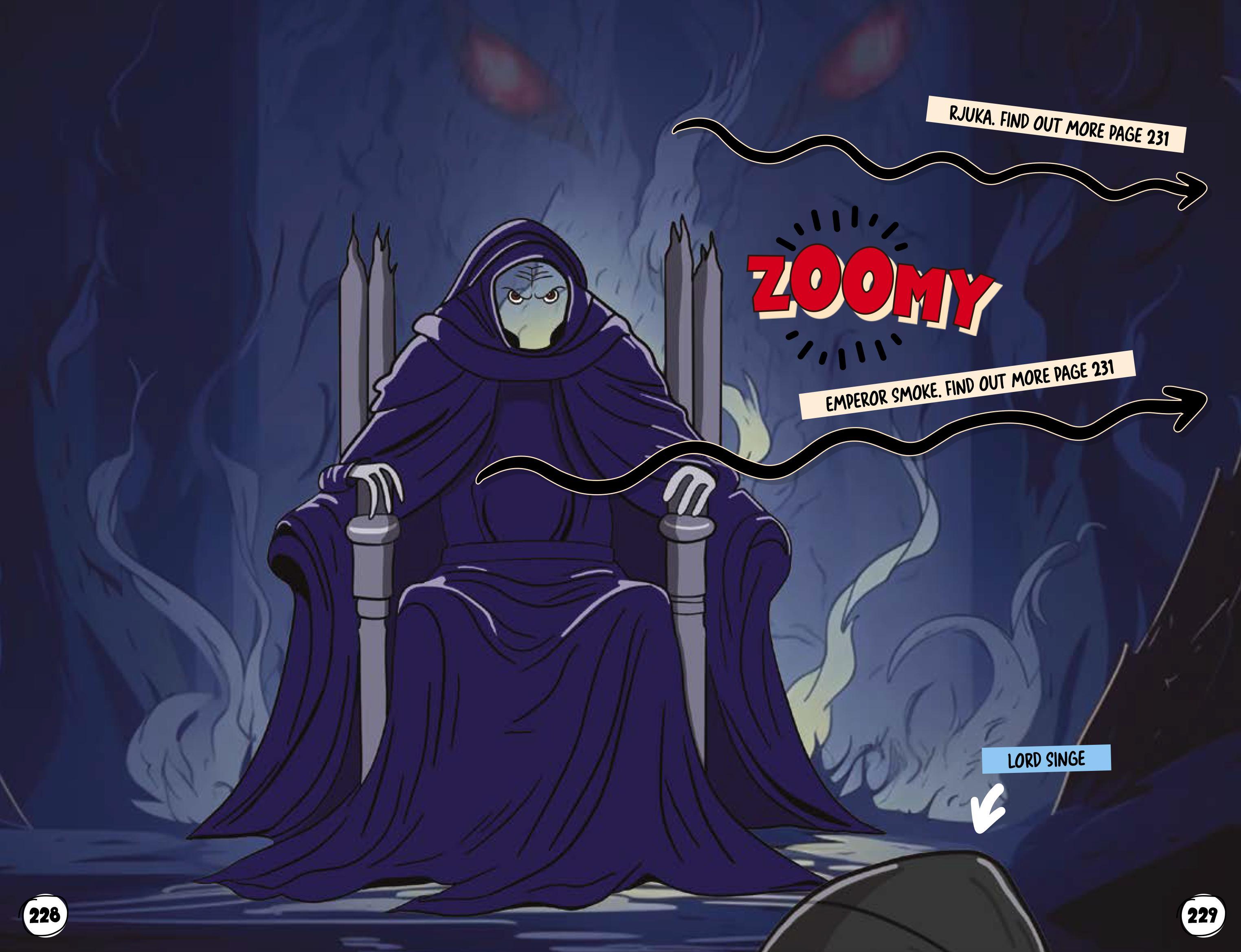 Beispielinhalt (Bild) Sherbert and the Partly Digested Amulet of Power