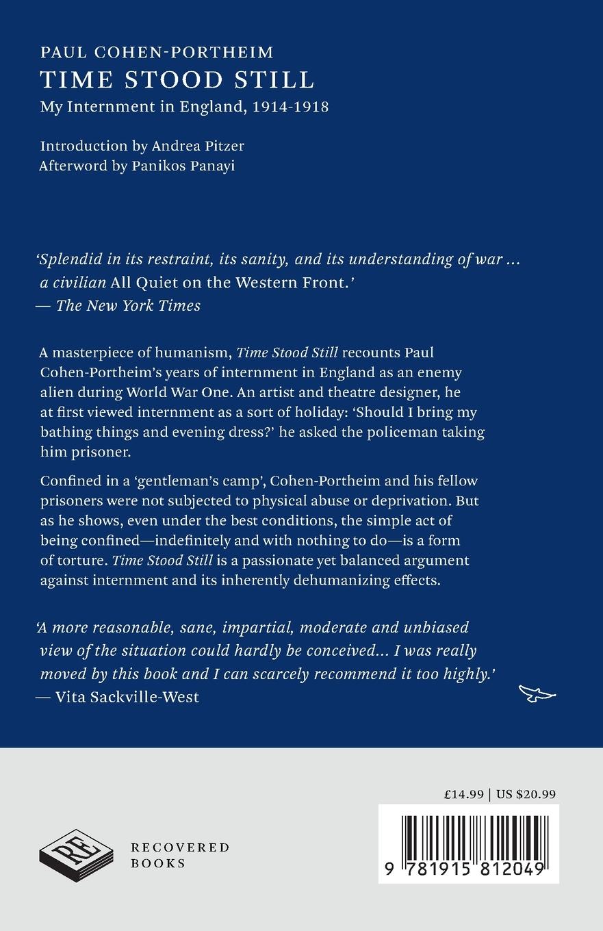 Rückseitencover Time Stood Still