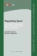 Vorderes Coverbild Regulating Spam