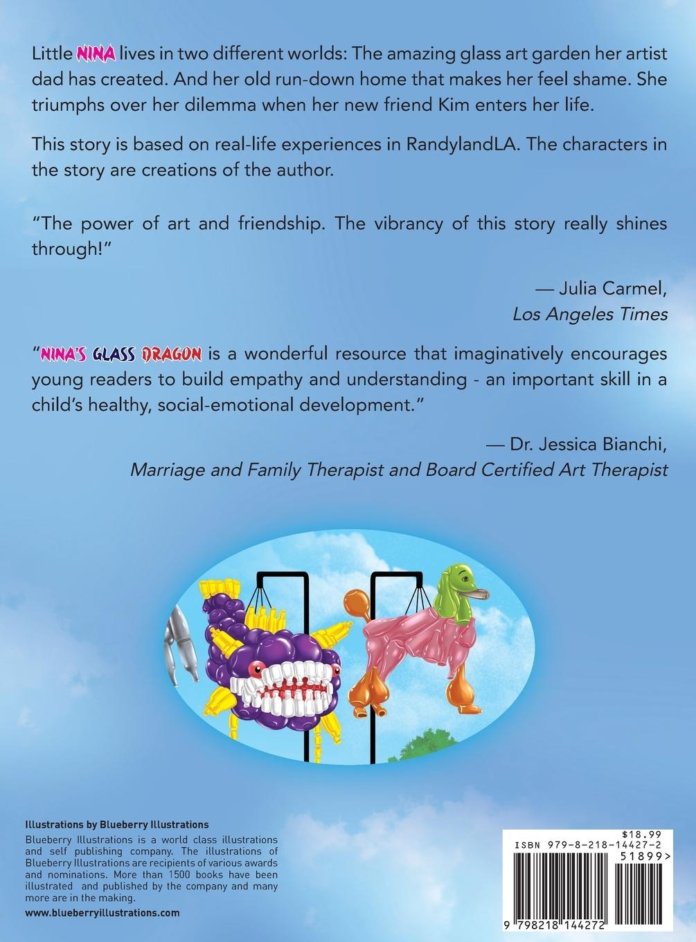 Rückseitencover NINA'S GLASS DRAGON