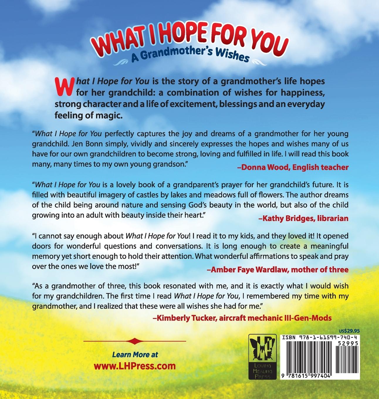 Rückseitencover What I Hope for You