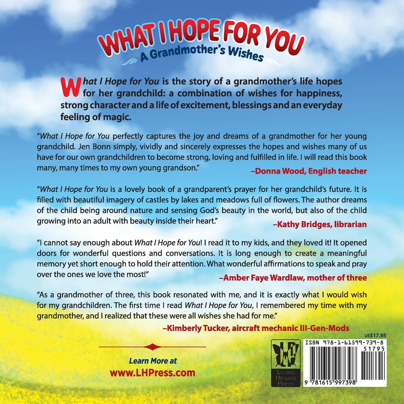Rückseitencover What I Hope for You