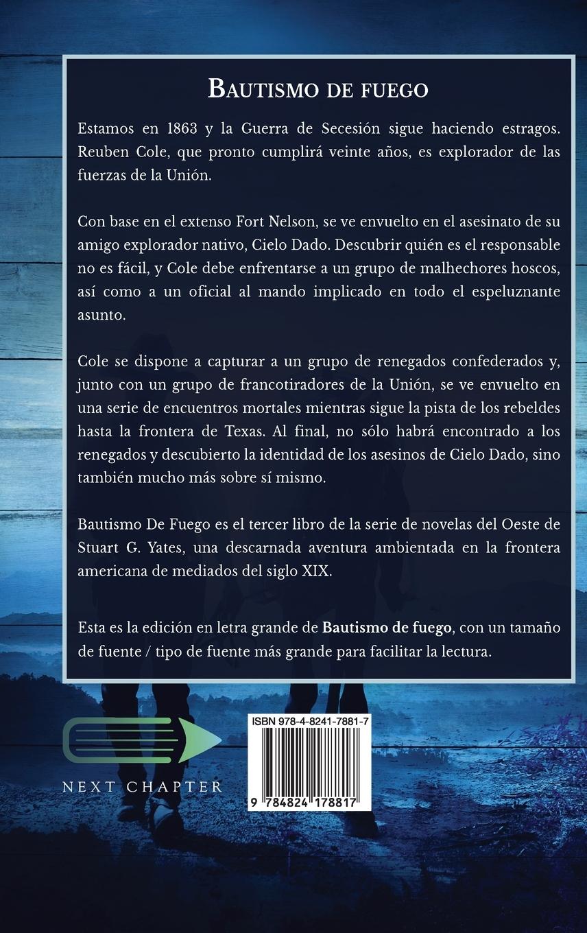 Rückseitencover Bautismo de fuego