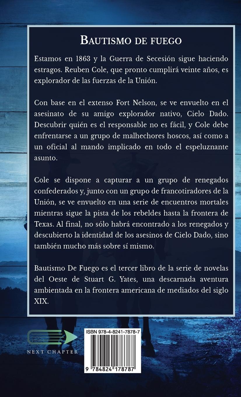 Rückseitencover Bautismo de fuego