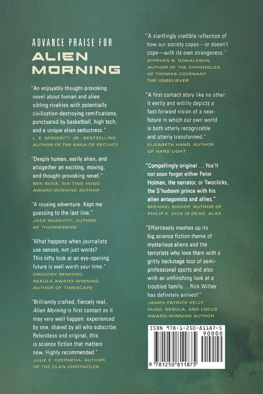 Rückseitencover Alien Morning