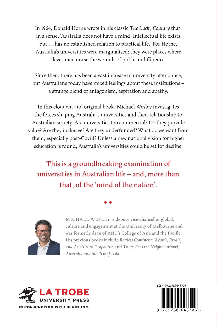 Rückseitencover Mind of the Nation