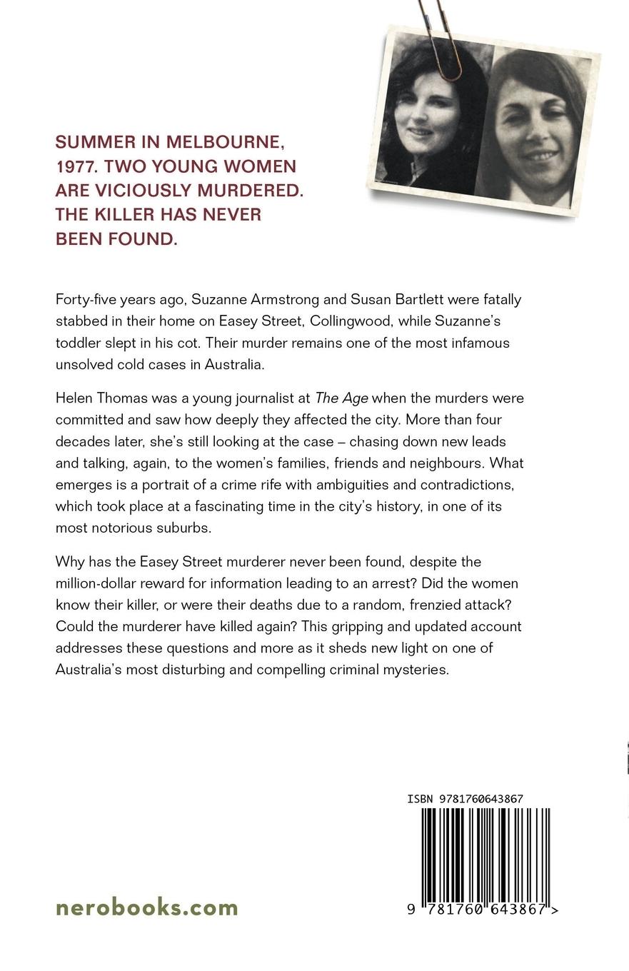 Rückseitencover Murder on Easey Street