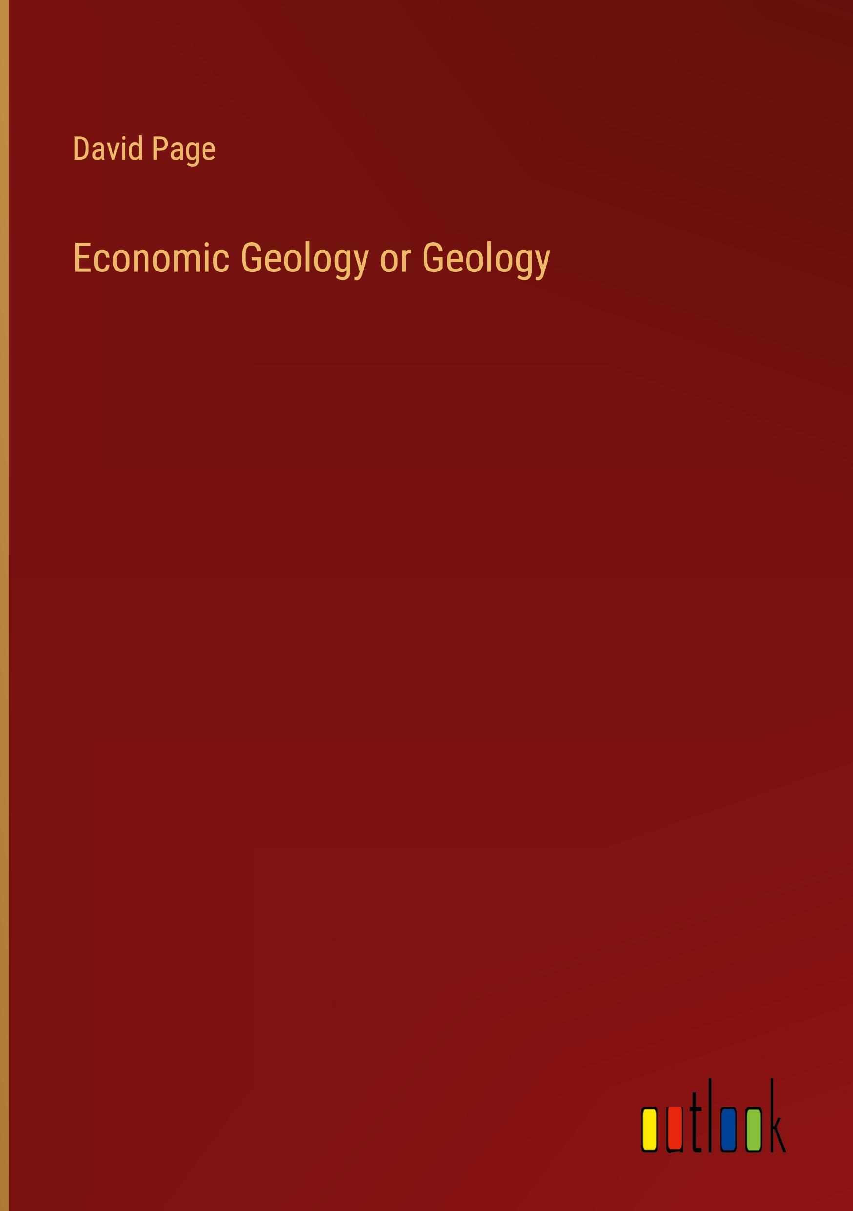 Vorderes Coverbild Economic Geology or Geology