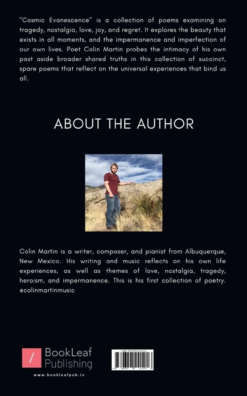 Rückseitencover Cosmic Evanescence