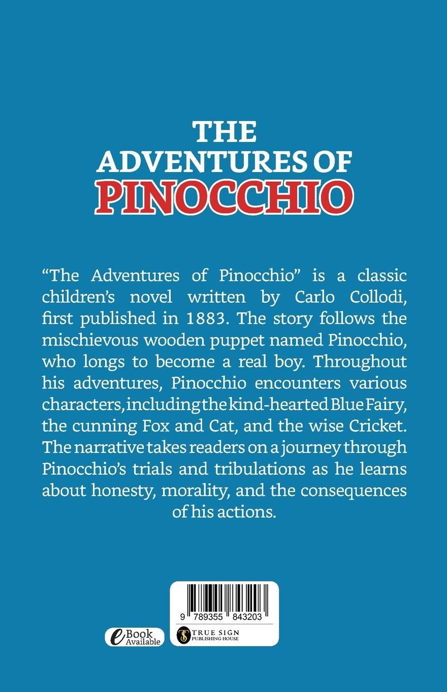 Rückseitencover The Adventures Of Pinocchio
