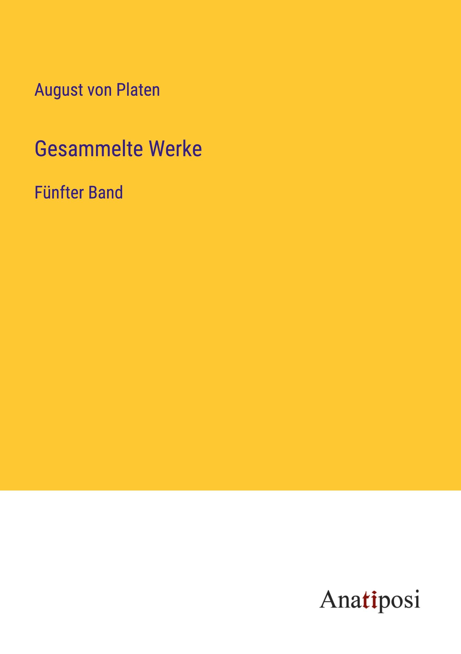 Vorderes Coverbild Gesammelte Werke