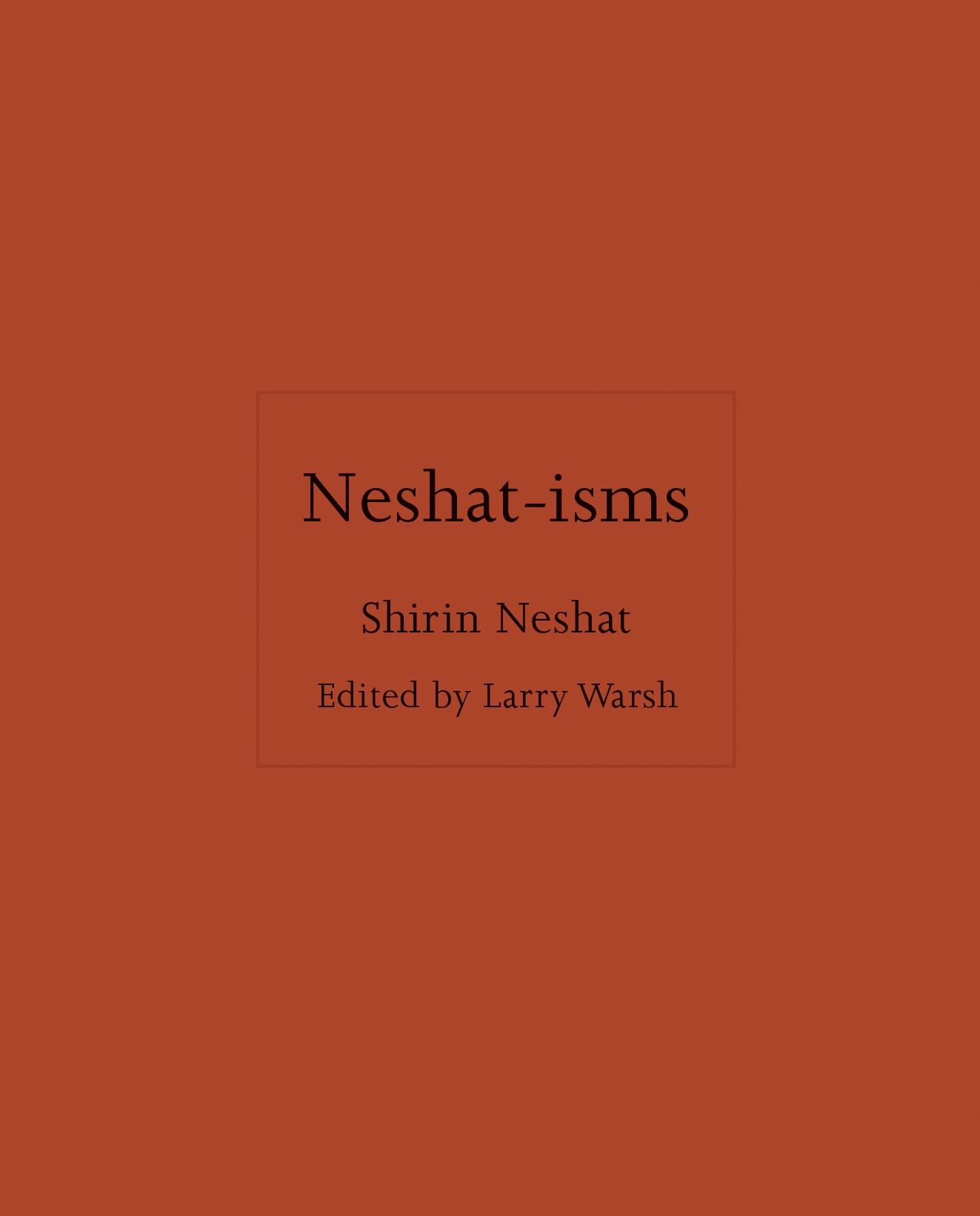 Vorderes Coverbild Neshat-Isms
