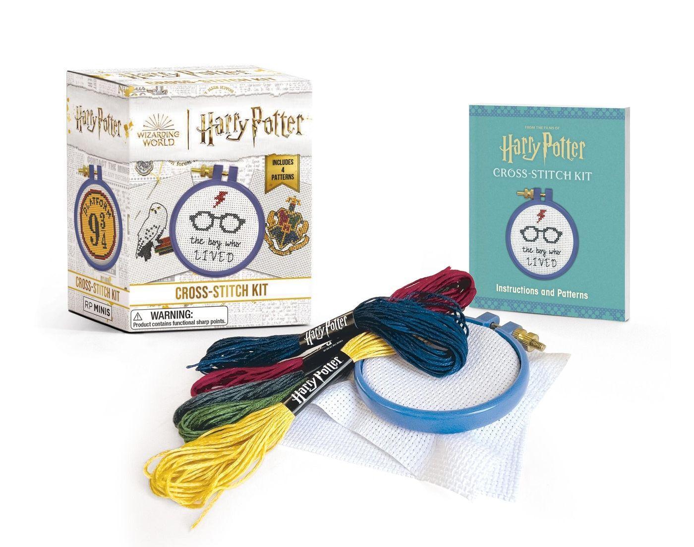 Vorderes Coverbild Harry Potter Cross-Stitch Kit