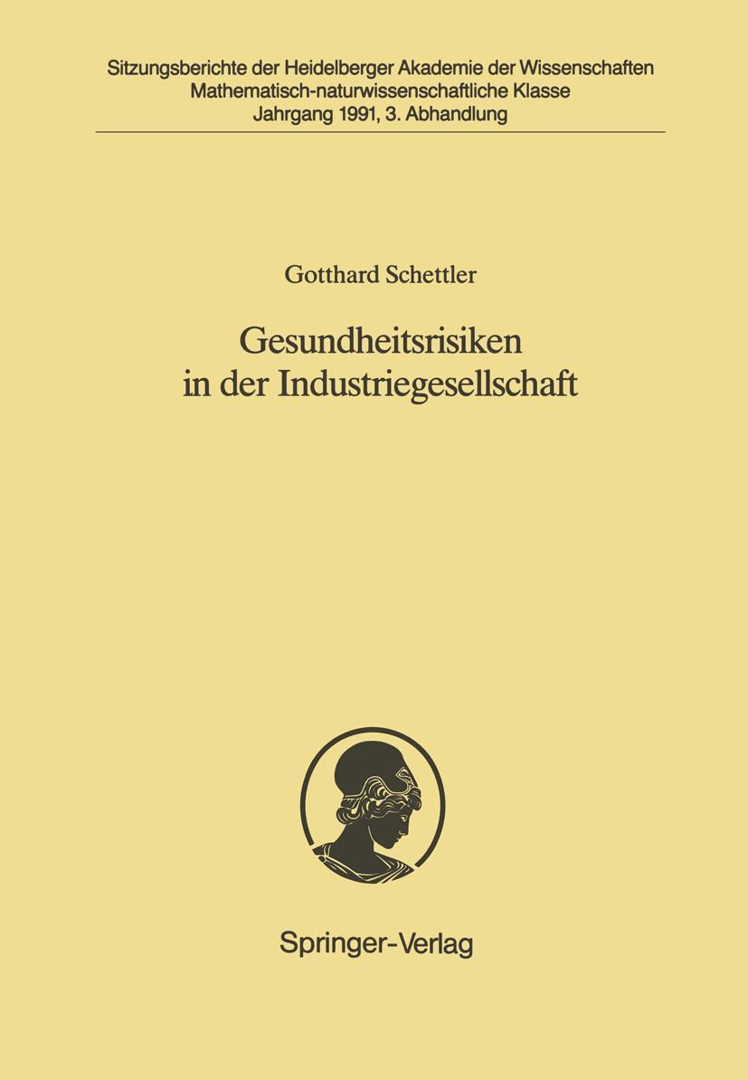 Vorderes Coverbild Gesundheitsrisiken in der Industriegesellschaft
