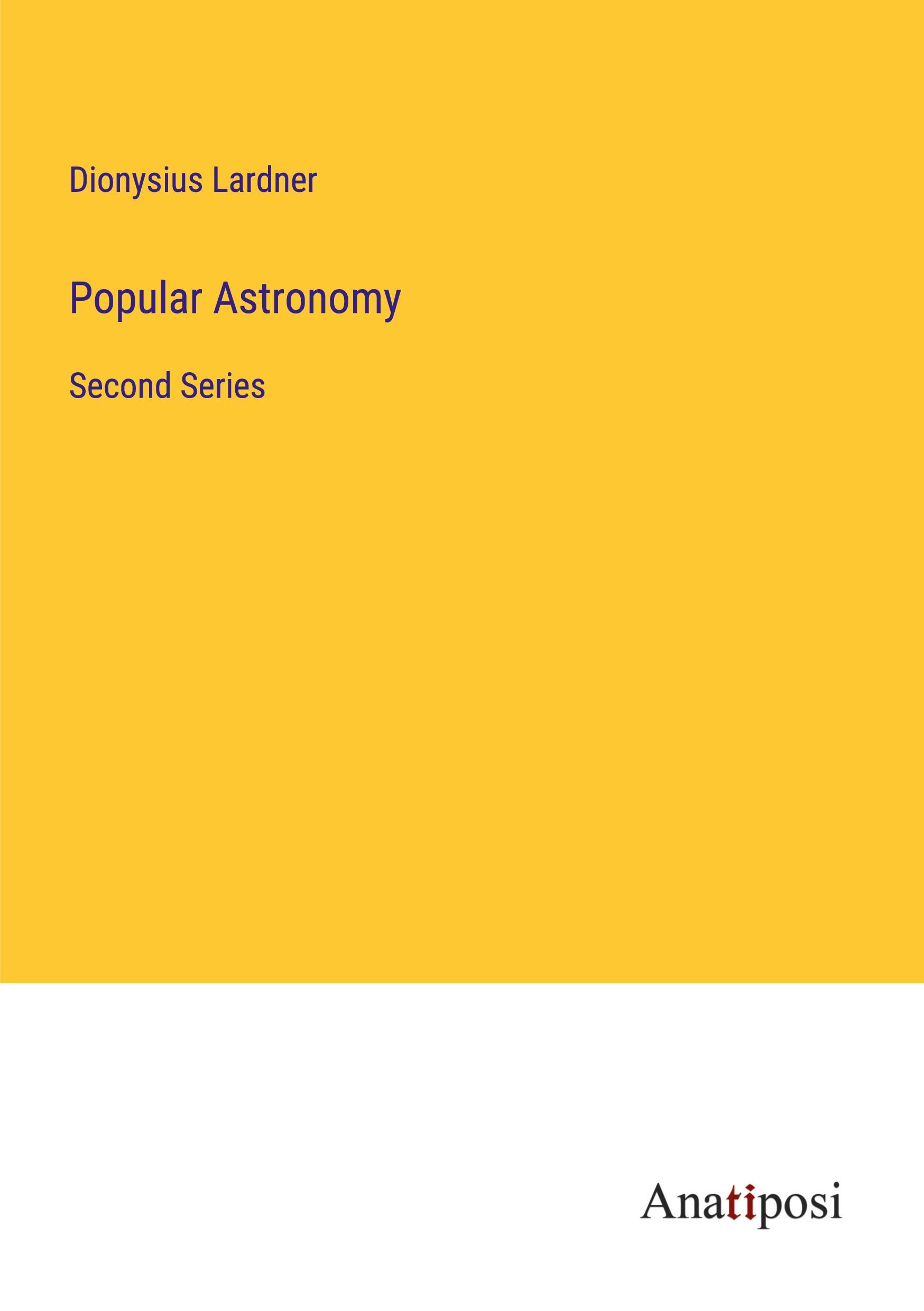 Vorderes Coverbild Popular Astronomy