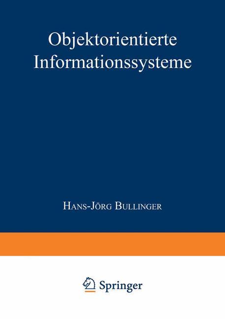Vorderes Coverbild Objektorientierte Informationssysteme