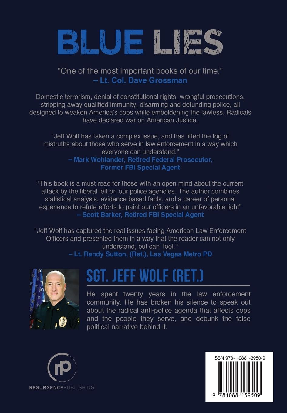 Rückseitencover Blue Lies