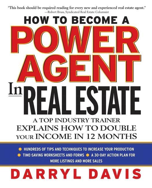 Vorderes Coverbild How to Become a Power Agent in Real Estate (Pb)